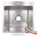 Lidz Handmade H5050H Мийка для кухні інтегрована Decor Honeycomb 2,5/0,5 мм LDH5050DEC48365