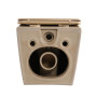 Унітаз підвісний Qtap Robin Ultra Quiet 520×365×340 мм, Beige, з сидінням Slim Duroplast / Soft-close / Quick Release QTROB26SB48997
