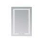 Дзеркало Lidz Kubis (KU2) 600х800 з LED-підсвічуванням Touch, з антизапотіванням, з димером, рег. яскравості LD78LF937608048449