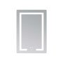 Дзеркало Lidz Kubis (KU2) 600х800 з LED-підсвічуванням Touch, з антизапотіванням, з димером, рег. яскравості LD78LF937608048449