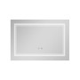 Дзеркало Qtap Cardinal (CA1) 800х600 з LED-підсвічуванням Touch, з антизапотіванням, з димером, рег. темп. кольору (3000-6500K) QT0478C8060