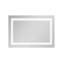 Дзеркало Qtap Cardinal (CA1) 800х600 з LED-підсвічуванням Touch, з антизапотіванням, з димером, рег. темп. кольору (3000-6500K) QT0478C8060