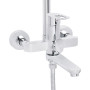 Душова система універсальна Lidz Latwa 1031 на три споживача (з виливом)  (k35) Chrome LDLAT1031CRM48993