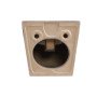 Біде підвісне Qtap Robin 515x370x350 мм, Marble QT13551381GMR