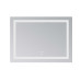 Дзеркало Lidz Kubis (KU1) 900х700 з LED-підсвічуванням Touch, з антизапотіванням, з димером, рег. яскравості LD78LF904907048451