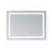 Зеркало Lidz Kubis (KU1) 900х700 с LED-подсветкой Touch, с антизапотеванием, с диммером, рег. яркости LD78LF904907048451