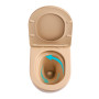 Унітаз підвісний Robin Ultra Quiet 490×365×325 мм, Beige, з сидінням Slim Duroplast / Soft-close / Quick Release QT13332381АSSB Qtap