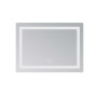 Дзеркало Lidz Kubis (KU2) 700х500 з LED-підсвічуванням Touch, з антизапотіванням, з димером, рег. яскравості LD78LF90448486