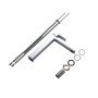 Змішувач латунний для раковини Lidz Orion 001FH високий (k25) LDORI001FHCRM48096 Chrome
