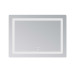 Дзеркало Lidz Kubis (KU2) 900х700 з LED-підсвічуванням Touch, з антизапотіванням, з димером, рег. яскравості LD78LF904907048452