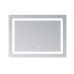 Дзеркало Lidz Kubis (KU2) 900х700 з LED-підсвічуванням Touch, з антизапотіванням, з димером, рег. яскравості LD78LF904907048452