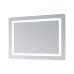 Дзеркало Lidz Kubis (KU2) 900х700 з LED-підсвічуванням Touch, з антизапотіванням, з димером, рег. яскравості LD78LF904907048452