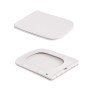 Унітаз підвісний Tern Ultra Quiet 490×365×325 мм, Marble, з сидінням Slim Duroplast / Soft-close / Quick Release QT17332303ASMR Qtap