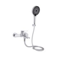 Смеситель для ванны Qtap Slavonice (c душевым гарнитуром) QTSLV259CRM48034 Chrome
