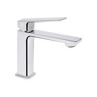 Змішувач для раковини низький Qtap Capricorn, Chrome (k26) QTCAP1060102C48219