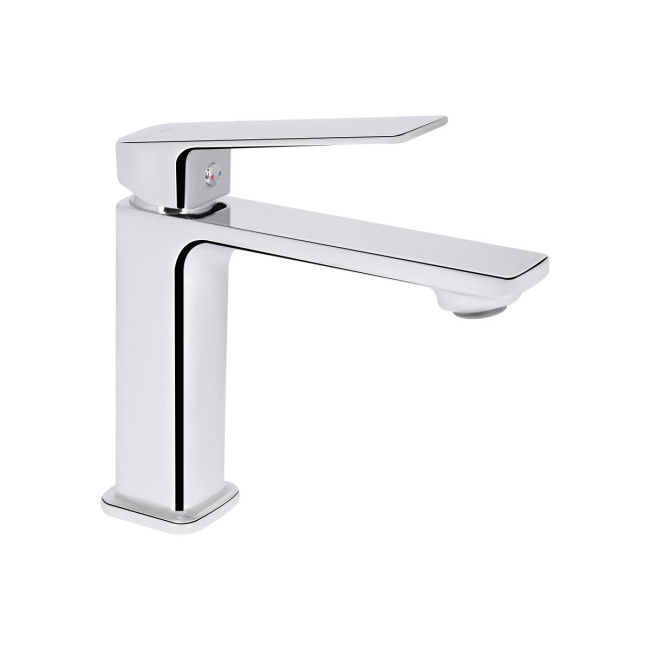 Змішувач для раковини низький Qtap Capricorn, Chrome (k26) QTCAP1060102C48219