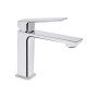 Змішувач для раковини низький Qtap Capricorn, Chrome (k26) QTCAP1060102C48219