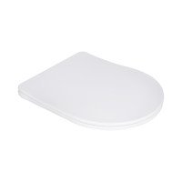 Сидіння для унітаза Qtap (Robin 490,610, Scorpio 490) з мікроліфтом Slim QTSC179W48675