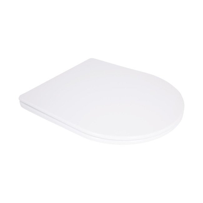Qtap Сидіння для унітаза (Jay 640, Swan 640) 422x360x30 мм, White, з мікроліфтом, Slim Duroplast, Quick Release QTSC179W48699