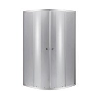 Душова кабіна Lidz Latwa SC90x90.SAT.LOW.DGR, скло темне тоноване 4 мм без піддона