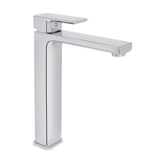 Смеситель для раковины  Lidz Dozorca 001FH высокий (k35) Chrome LDDOZ001FHCRM48990