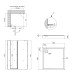 Душевой поддон Qtap Tern 309912C 90x90x12 см + сифон