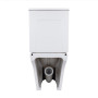 Унітаз-компакт Qtap Kalao безобідковий з сідінням Soft-close QT08221213AW