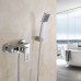 Змішувач для душу Lidz Wawel 010 (з душовим гарнітуром) (k40) LDWAW010CRM45390 Chrome