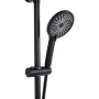 Душова система для душу Qtap Jay на два споживача QTJAY110BLM45550 Black Matt