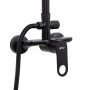 Душова система для душу Qtap Jay на два споживача QTJAY110BLM45550 Black Matt
