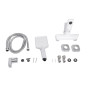 Змішувач для ванни Qtap Presto (з душовим гарнітуром) QTPRE259CRW45579 Chrome/White