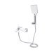 Смеситель для ванны Qtap Presto (c душевым гарнитуром) QTPRE259CRW45579 Chrome/White