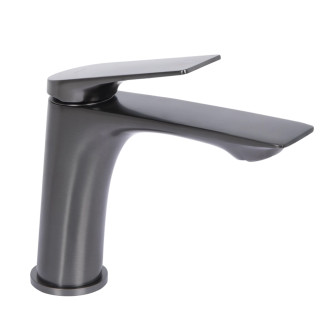 Смеситель для раковины Qtap Vlasta New QTVLA270GMB45641 Gunmetal Black PVD