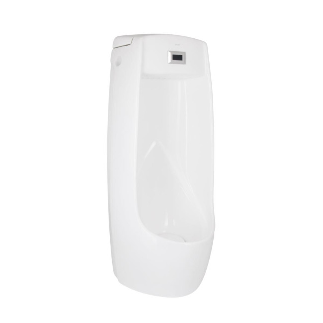 Пісуар підлоговий Qtap Scorpio з ІЧ-датчиком автоматичного змиву 440x360x995 White QT1488101HW