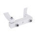 Смеситель для ванны Qtap Swan Cascada с поворотным изливом (c душевым гарнитуром) QTSWA260CRW45569 Chrome/White