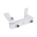 Смеситель для ванны Qtap Swan Cascada с поворотным изливом (c душевым гарнитуром) QTSWA260CRW45569 Chrome/White