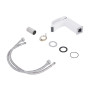 Змішувач для раковини Qtap Swan Cascada QTSWA270CRW45568 Chrome/White