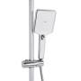 Душова система універсальна Qtap Presto на три споживачі (з виливом) QTPRE111CRW45580 Chrome/White