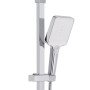 Душова система універсальна Qtap Swan Cascada на три споживачі (з виливом) QTSWA111CRW45570 Chrome/White