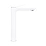 Змішувач для раковини Qtap Presto високий QTPRE269CRW45577 Chrome/White