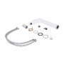 Змішувач для раковини Qtap Presto високий QTPRE269CRW45577 Chrome/White