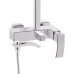 Душова система універсальна Qtap Swan Cascada на три споживачі (з виливом) QTSWA111CRM45566 Chrome
