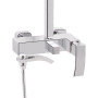 Душова система універсальна Qtap Swan Cascada на три споживачі (з виливом) QTSWA111CRM45566 Chrome