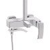Душевая система универсальная Qtap Swan Cascada на три потребителя (с изливом) QTSWA111CRM45566 Chrome