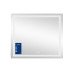 Зеркало Qtap Mideya (MI1) 800х700 с LED-подсветкой Touch, с антизапотеванием, с диммером QT2078NCF8070W