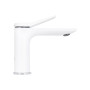 Змішувач для раковини Qtap Presto QTPRE270CRW45576 Chrome/White