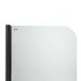 Штора на ванну Qtap Standard BLM407513APL скло Pear 6 мм, 75х140 см, ліва