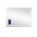 Зеркало Qtap Mideya (MI1) 900х700 с LED-подсветкой Touch, с антизапотеванием, с диммером QT2078NCF9070W