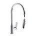 Смеситель для кухни Qtap Vlasta New с выдвижным изливом QTVLA344CRM45646 Chrome