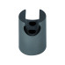 Держатель для ручного душа Qtap Spojeni округлый QT829910842854GRP Graphite